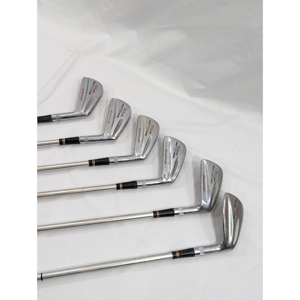 Wilson Staff Model Dynapower Fluid Feel Iron Set‎ 2,3,4,5, 7,9 Aluminum Shafts